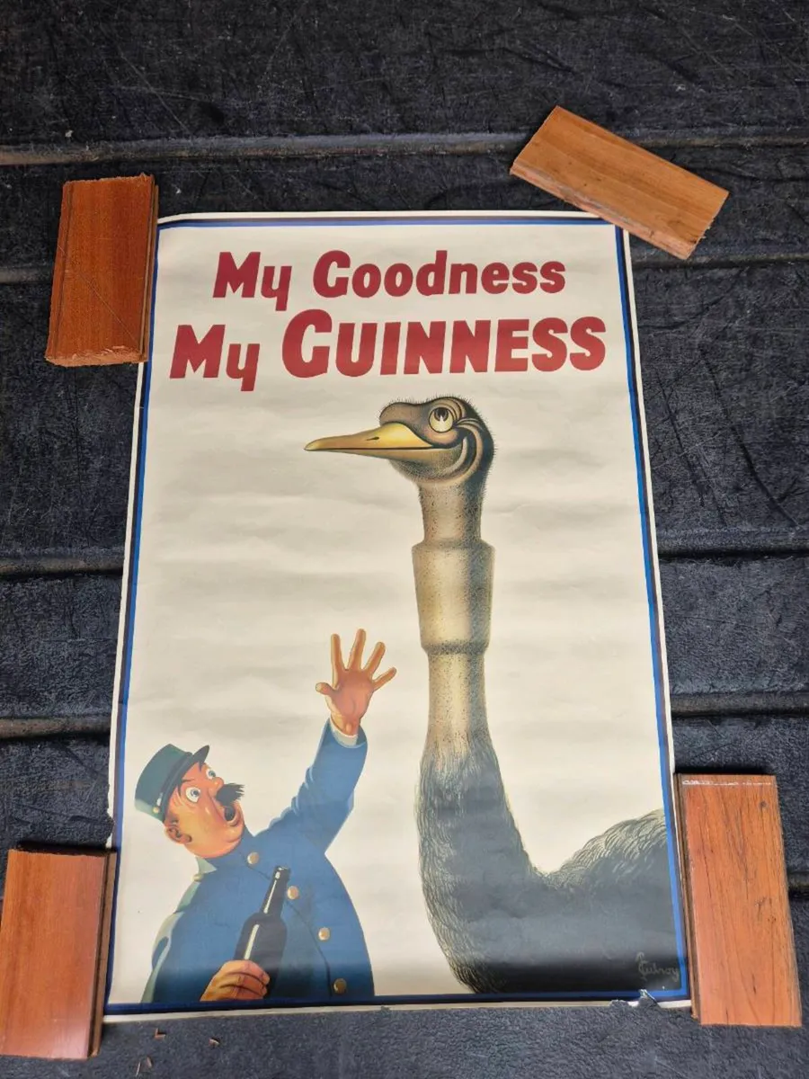 Original Guinness  poster. - Image 1