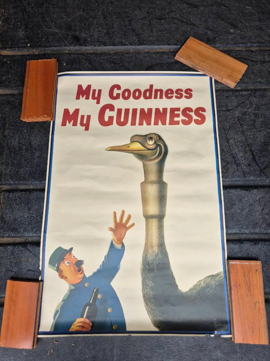 Original Guinness  poster. - Image 3