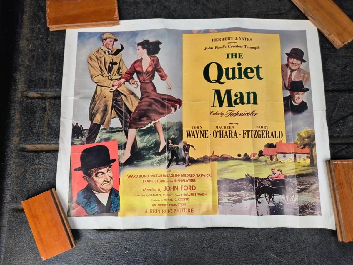 Quiet man poster original - Image 1