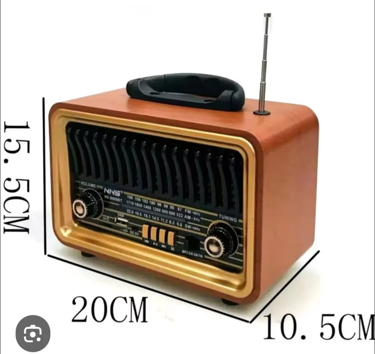 AM FM Radio Bluetooth USB drives, card memory - Image 2