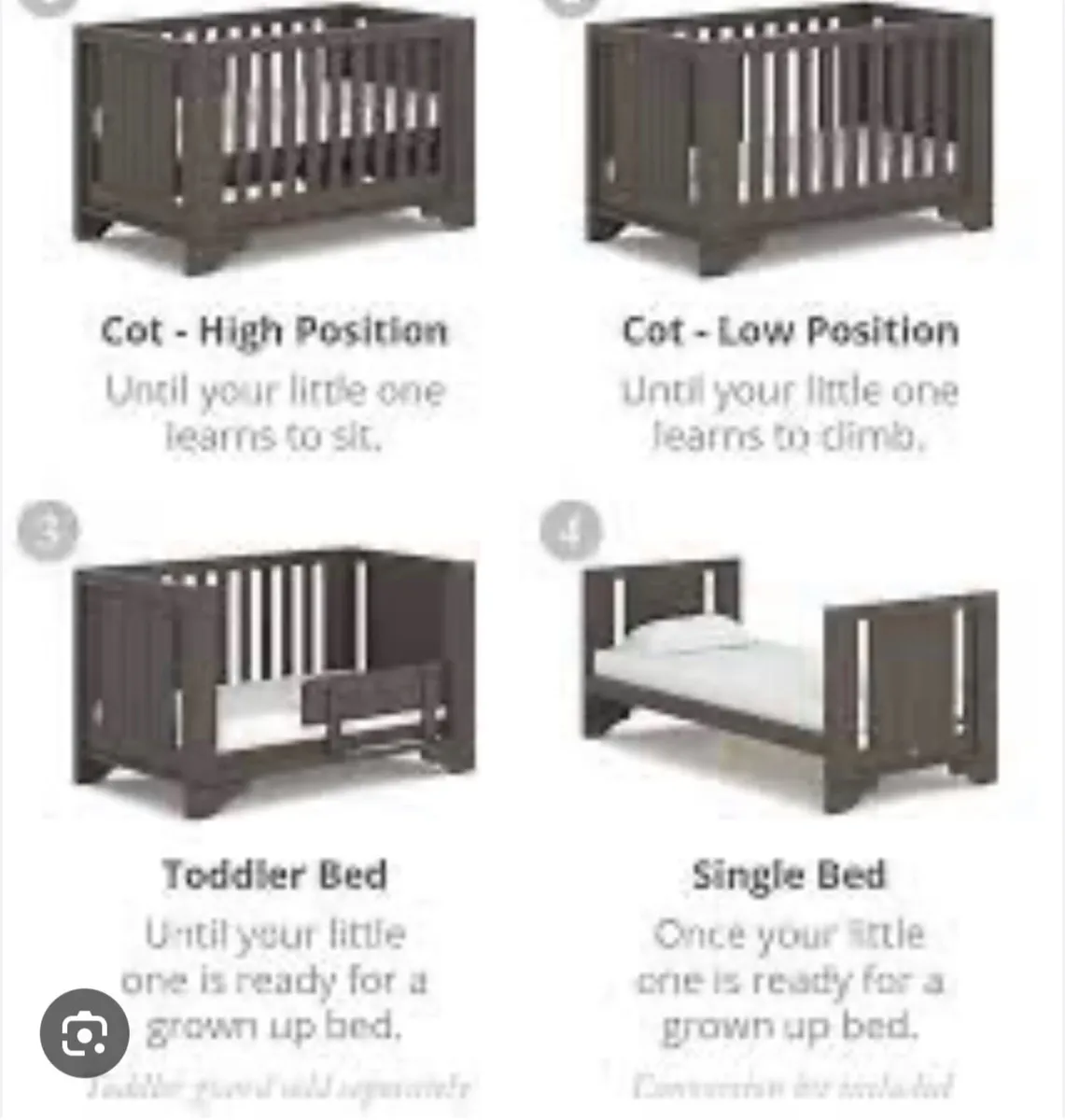 Boori Nursery baby room furniture - Image 1