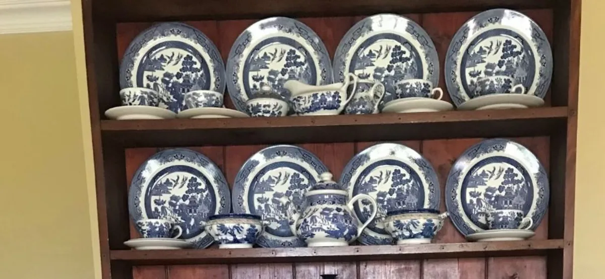 Churchill Plates Cups Teapot for sale - Image 1