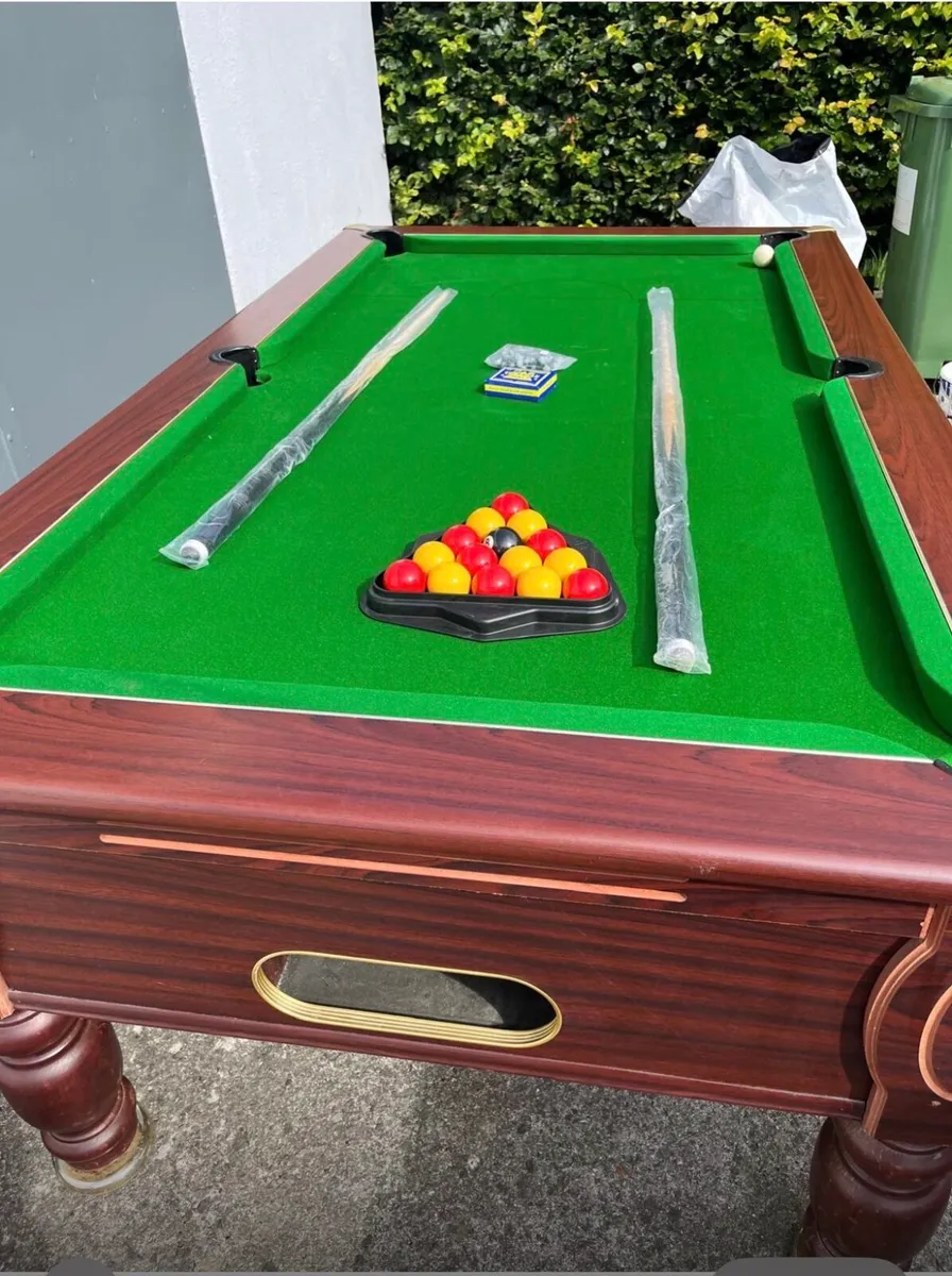 7x4 pool table - Image 1