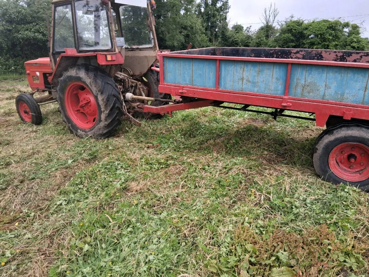 Zetor 4718 & krone turf/dung trailer - Image 2