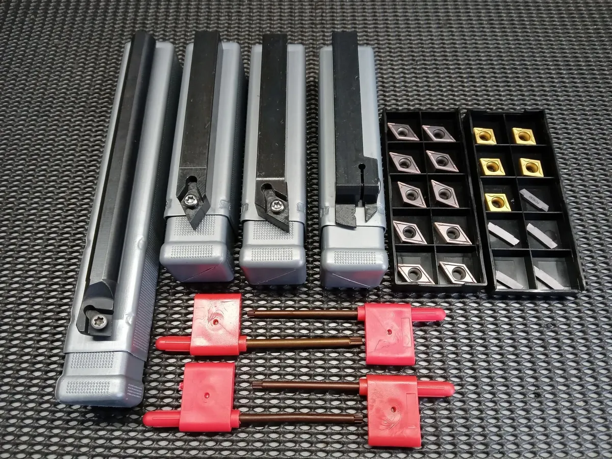 Lathe tool kit (4pc) 12mm (DCMT11)