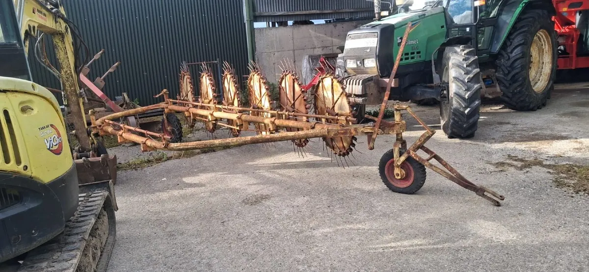 Vintage bamford gearless rake - Image 4