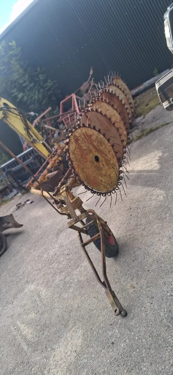 Vintage bamford gearless rake - Image 2