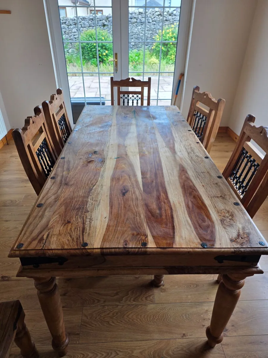 Table and 6 chairs - Image 3