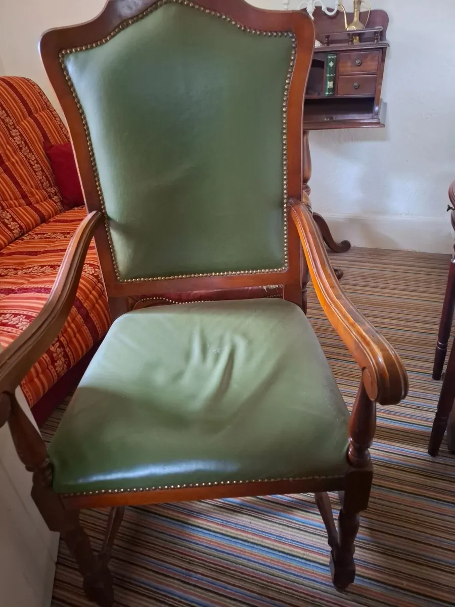 Large Antique Armchair - Image 1
