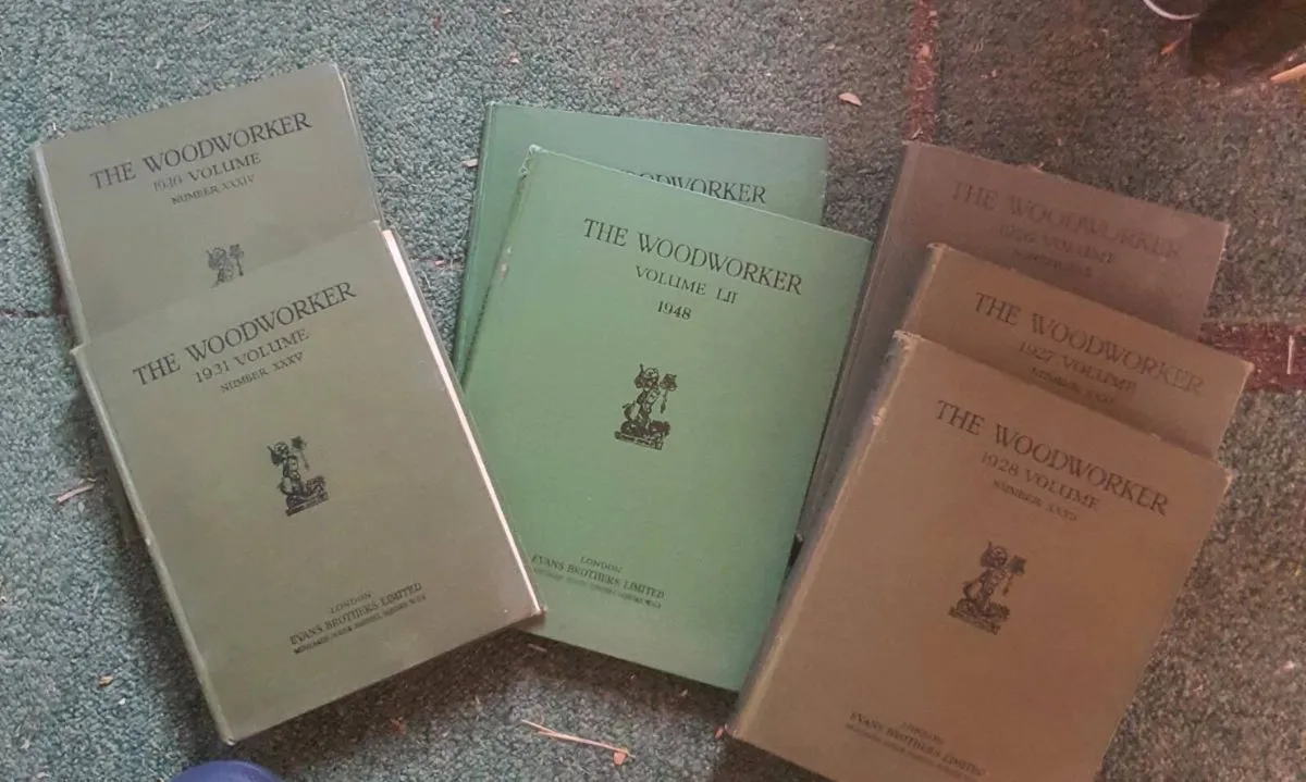 Wood work books - Image 2