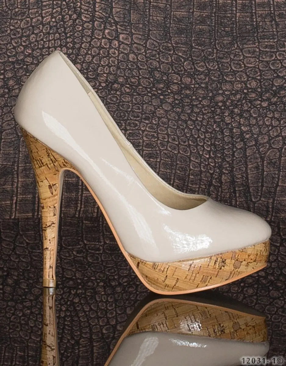 beige shoes high heels size 36 ,40 - Image 3
