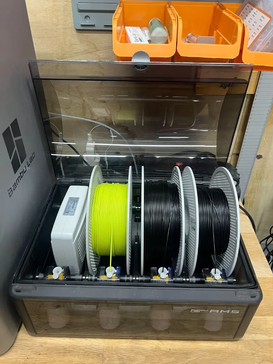Bambu Labs X1 Carbon 3D Printer w AMS and Spares - Image 4