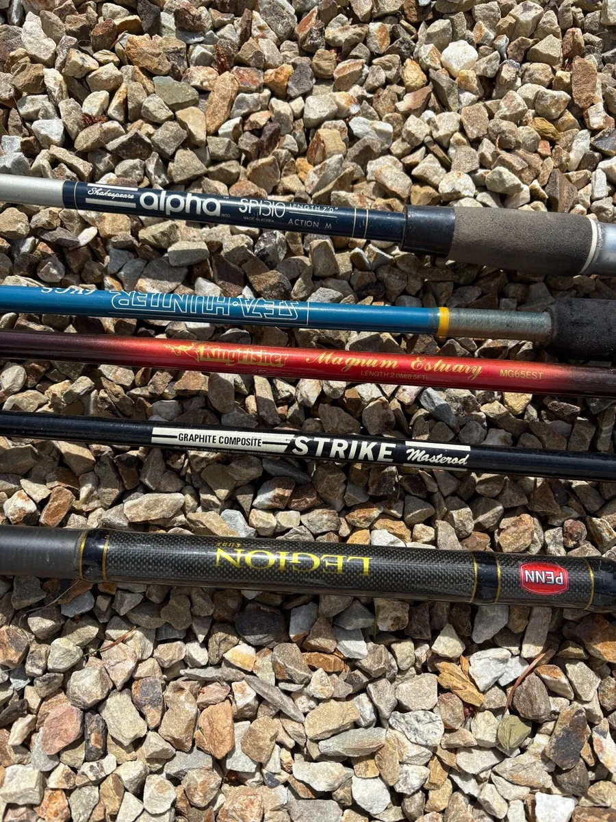Fishing rods and tackle - Image 1