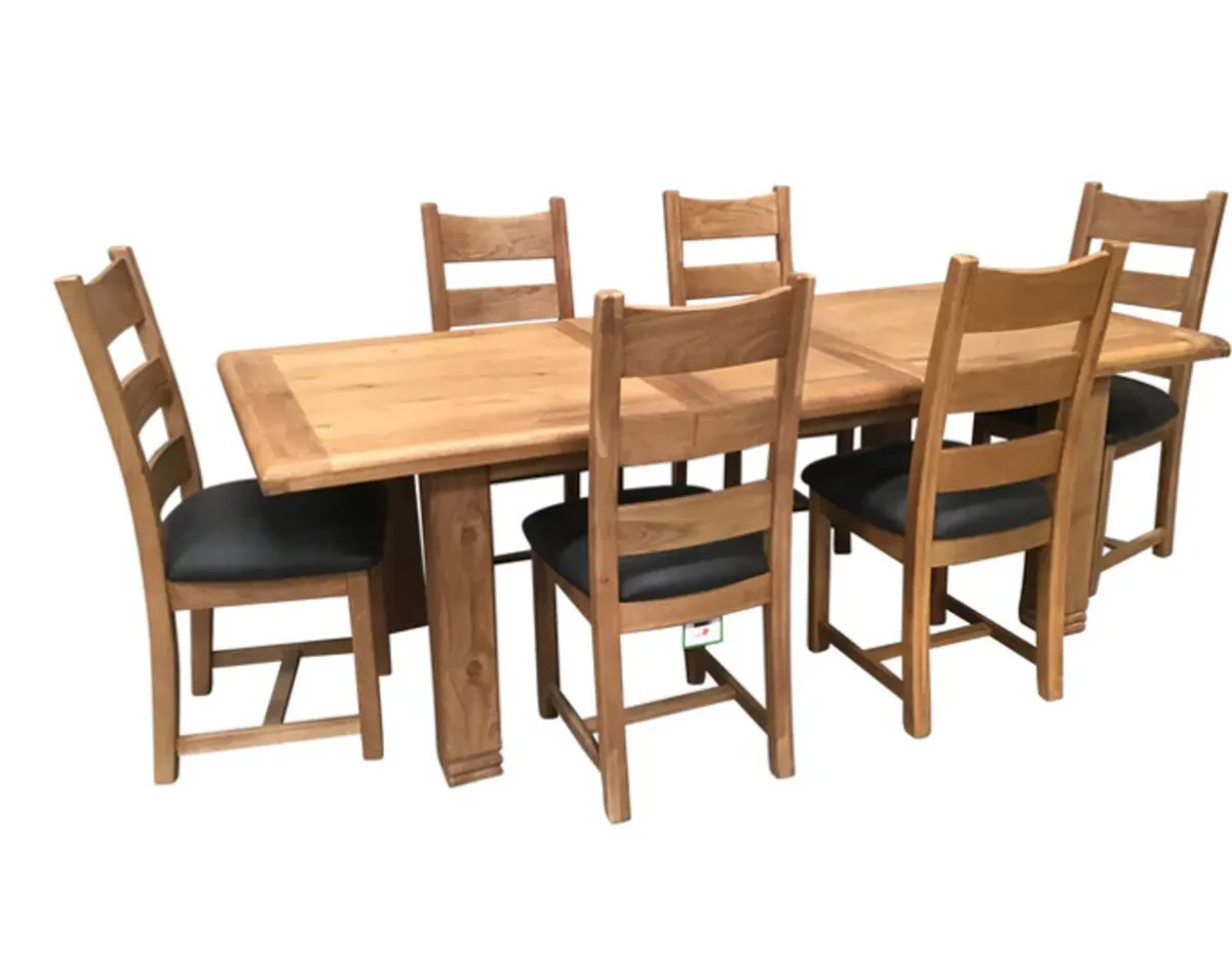 Kitchen table and 4 chairs - Image 3