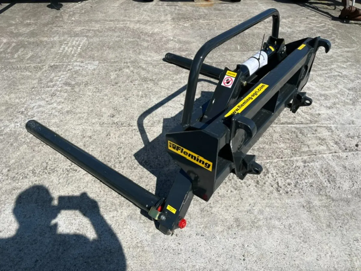 Fleming Bale Stacker with Euro Brackets - Image 4