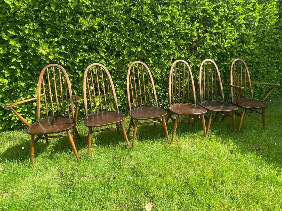 dining chairs - Windsor style - Image 3