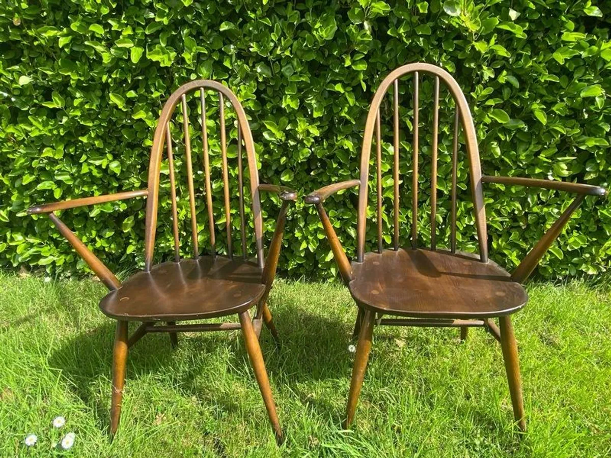 dining chairs - Windsor style - Image 4
