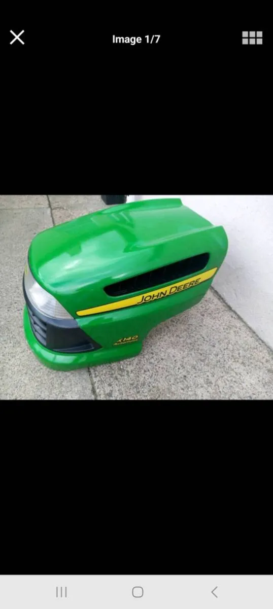 John deere X140 bonnet and deck for sale - Image 2