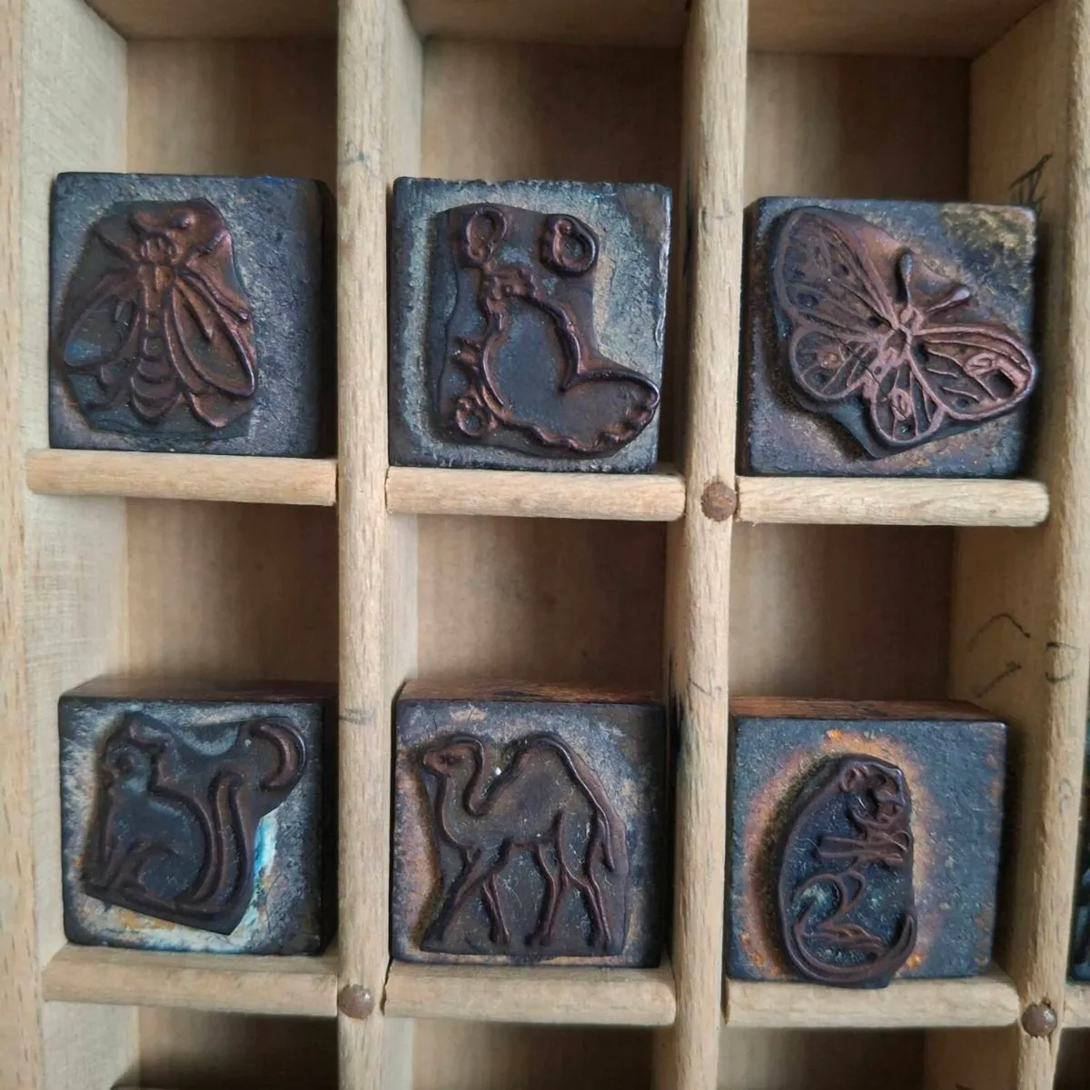 French Miniature Animal Ink Blocks - Image 3