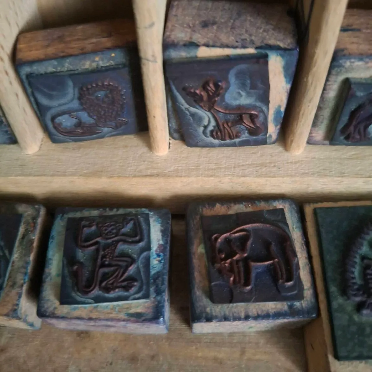 French Miniature Animal Ink Blocks - Image 4