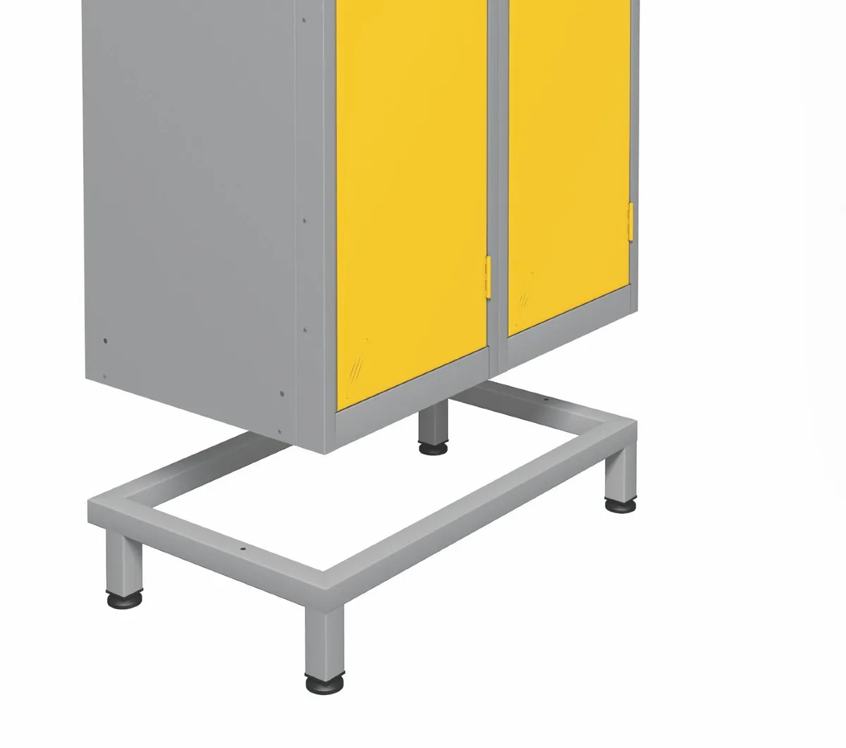 8 Dr Changing Rm Lockers - Sloping Tops & Stands - Image 4