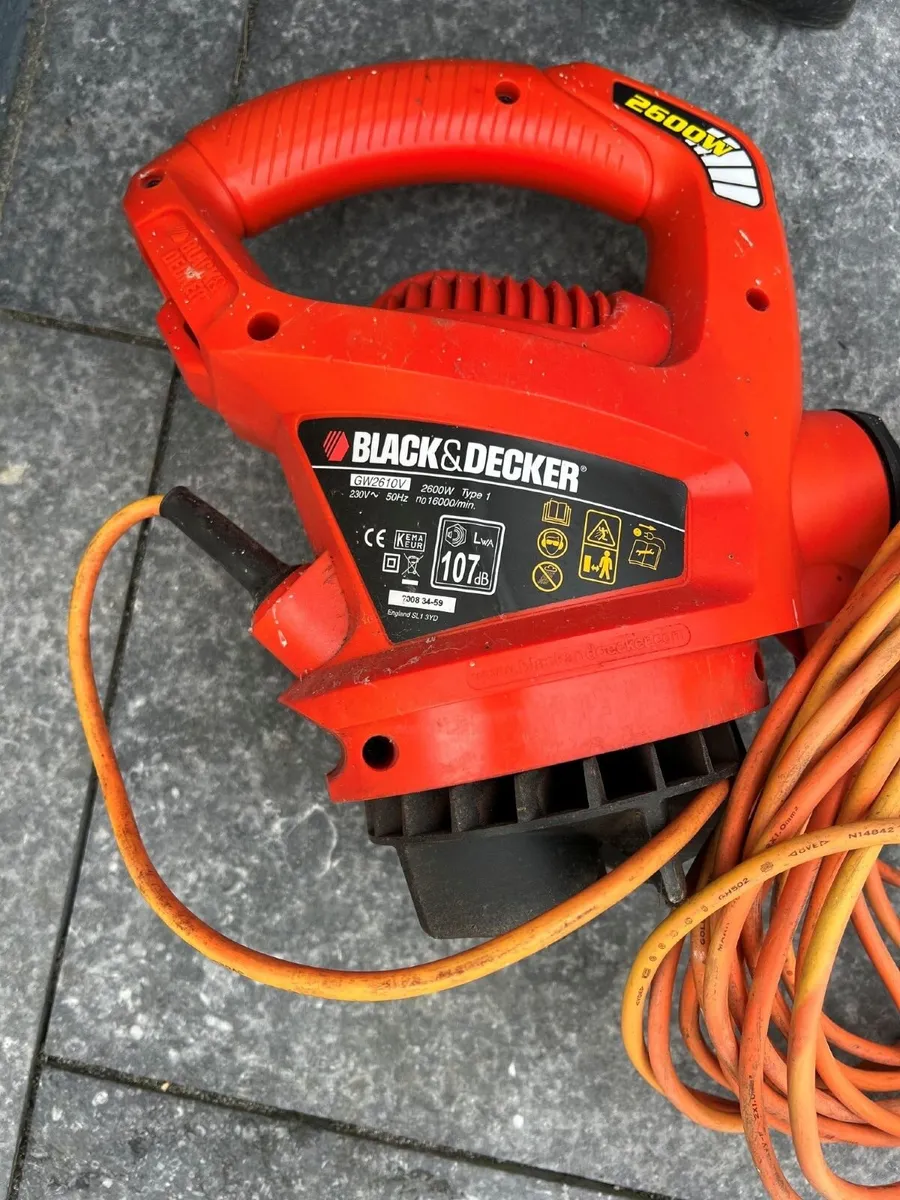 Black & Decker Electric Leaf Blower GW2610V - Image 2