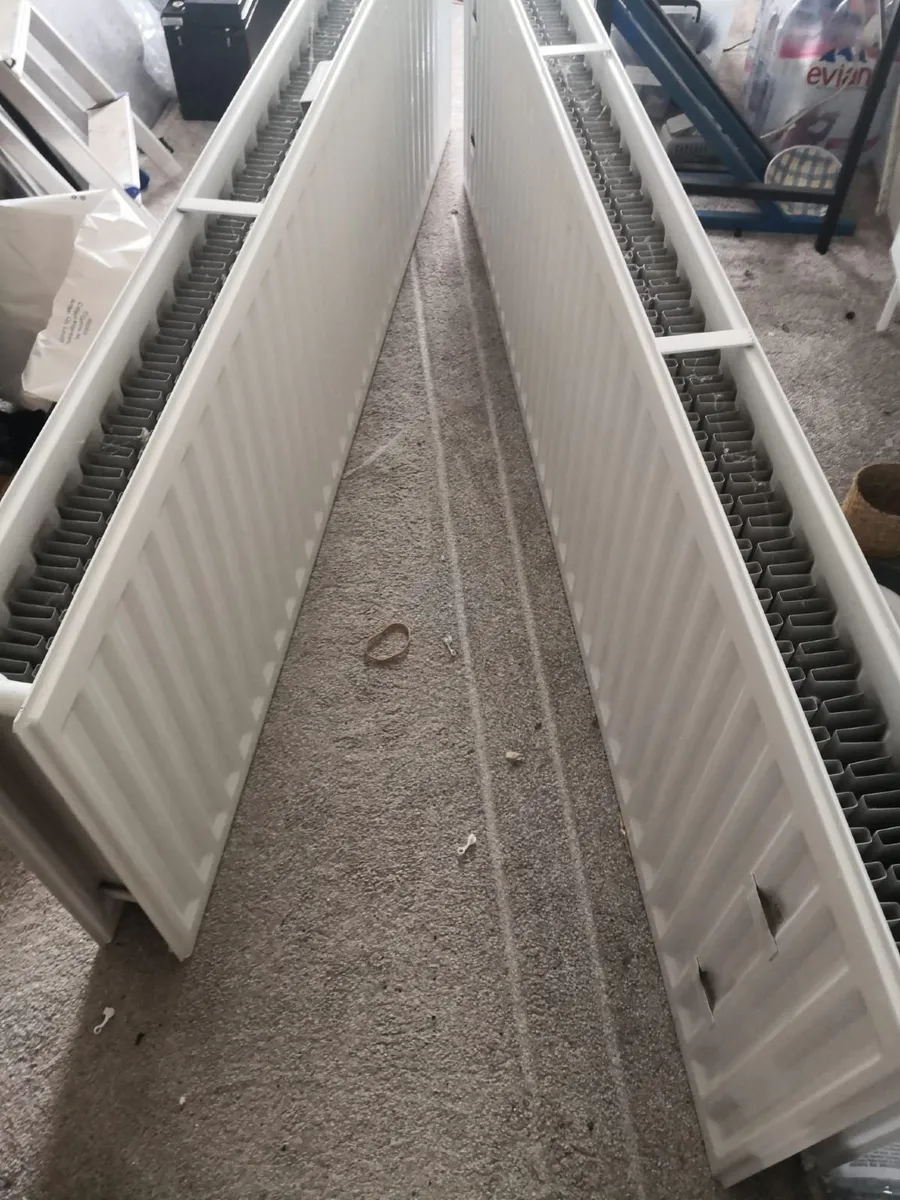 1760 x 530 double panel radiators with fins