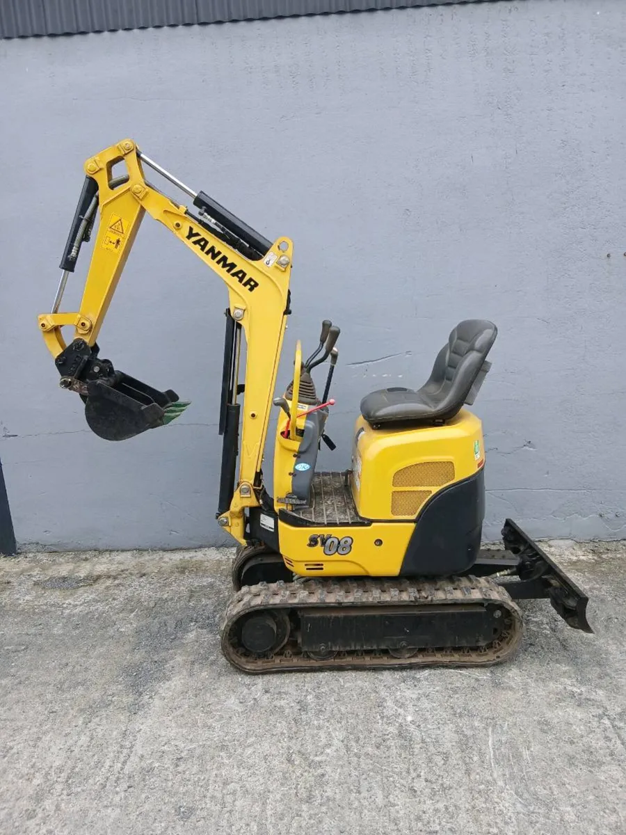 Yanmar SV08 Micro Digger - Image 1