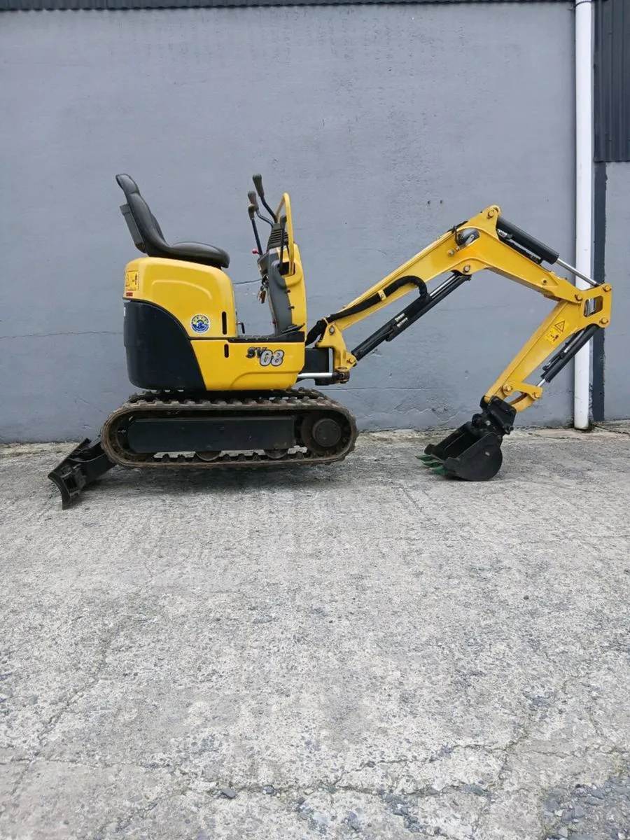 Yanmar SV08 Micro Digger - Image 4