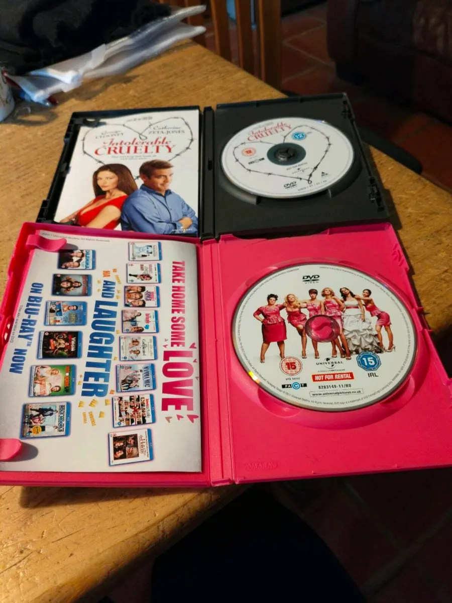 Dvds, Bridesmaids, intorelable cruelty. Great cond - Image 3