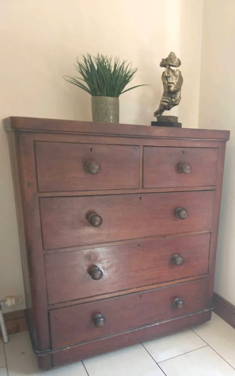 Antique chest of drawers - Image 3