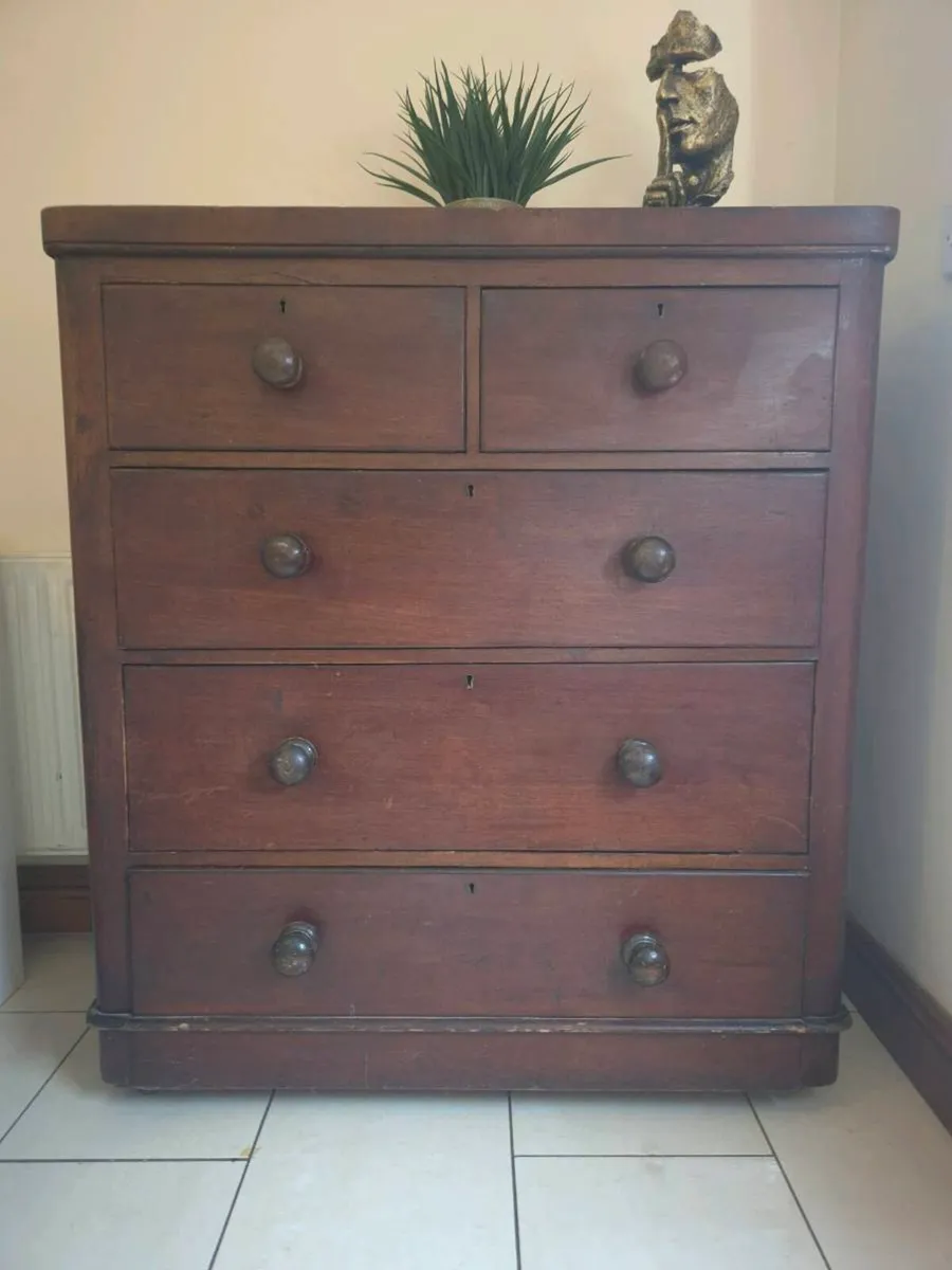 Antique chest of drawers - Image 2