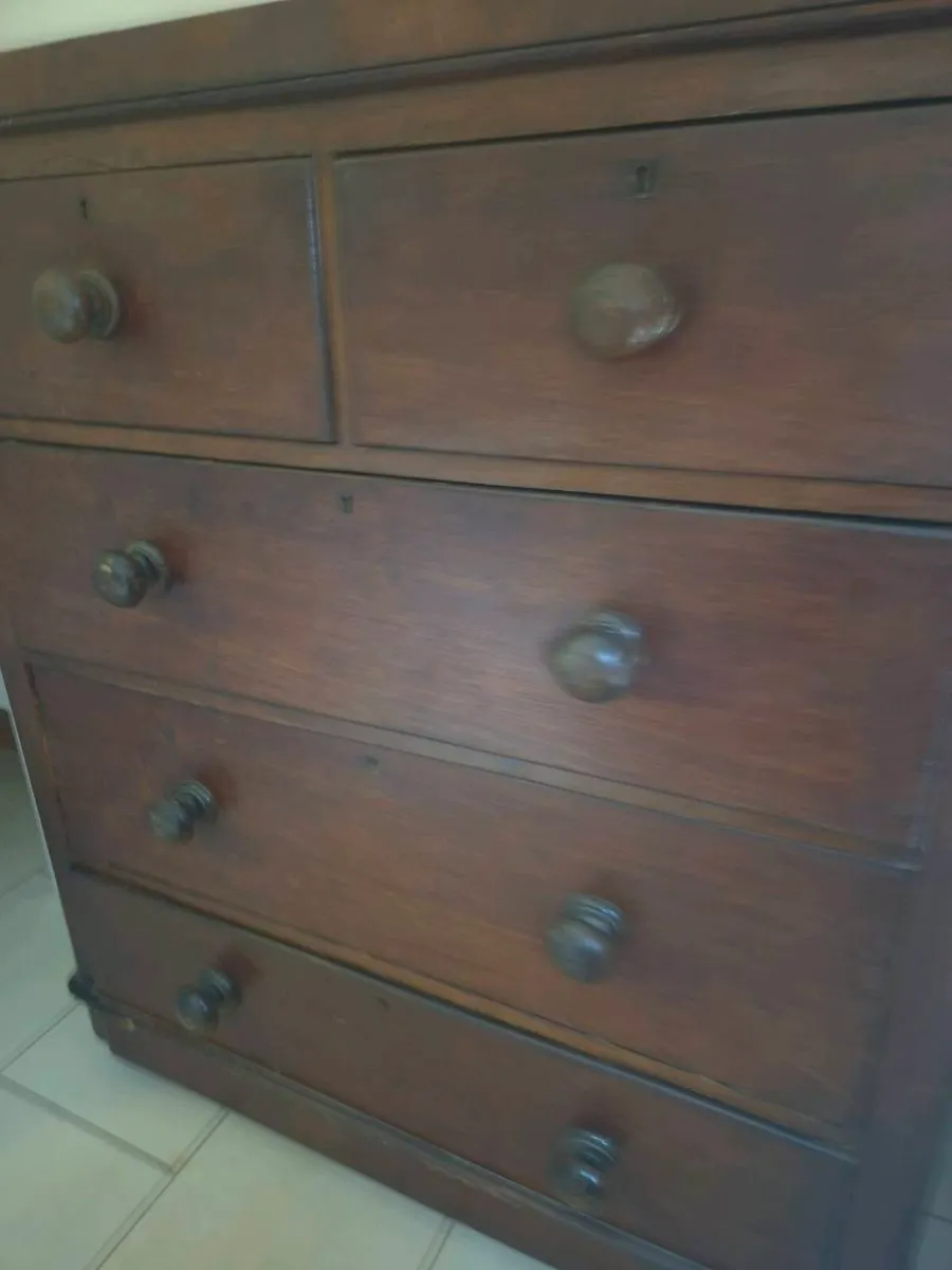Antique chest of drawers - Image 4