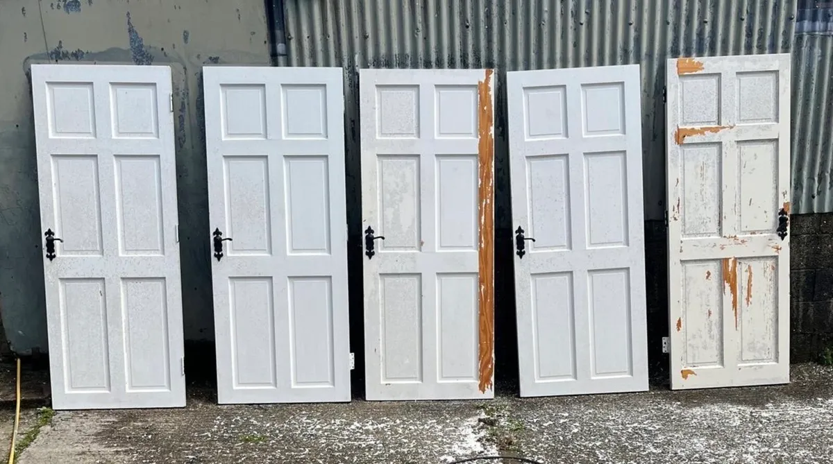 9 Solid wooden door - Image 1