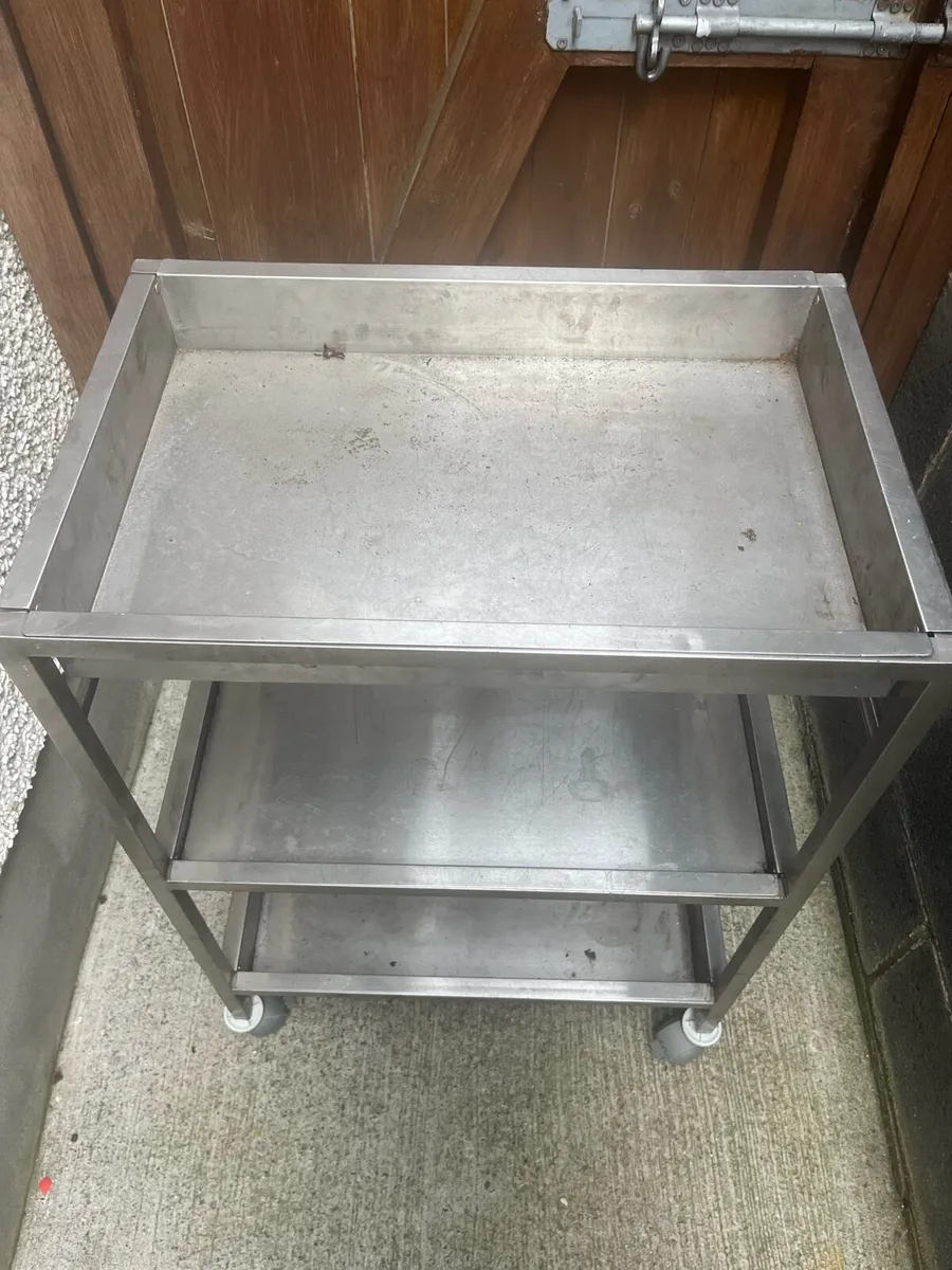 Stainless Steel  Trolley - Image 1