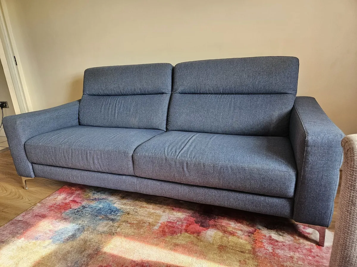 Natuzzi 3 seater sofa - Image 2