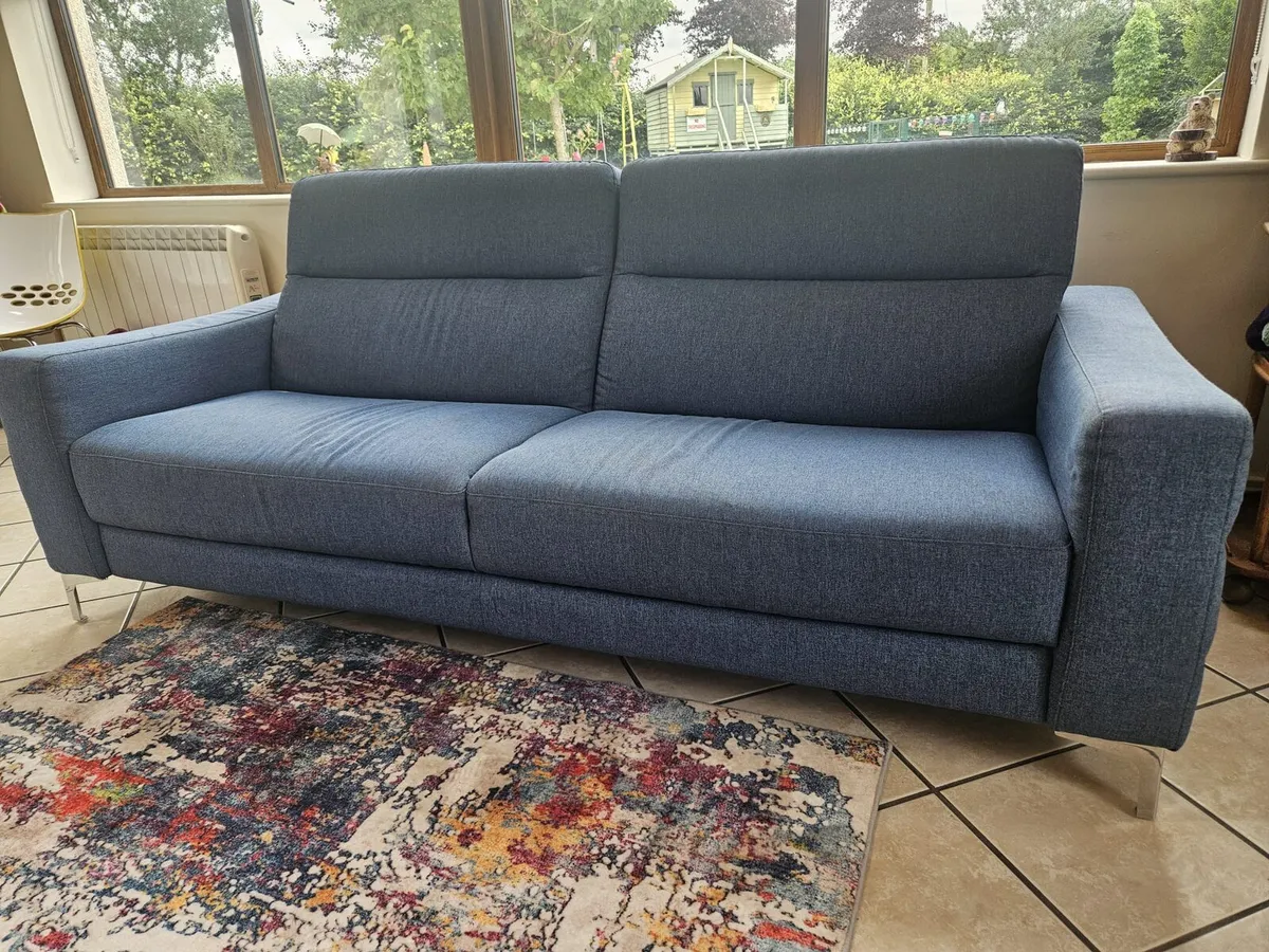 Natuzzi 3 seater sofa - Image 4
