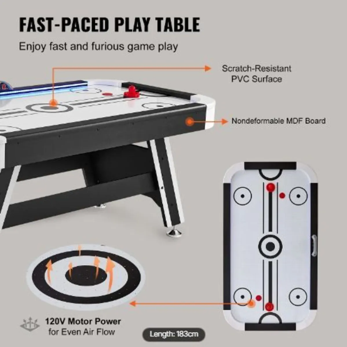 Air-Powered Hockey Table - Image 3