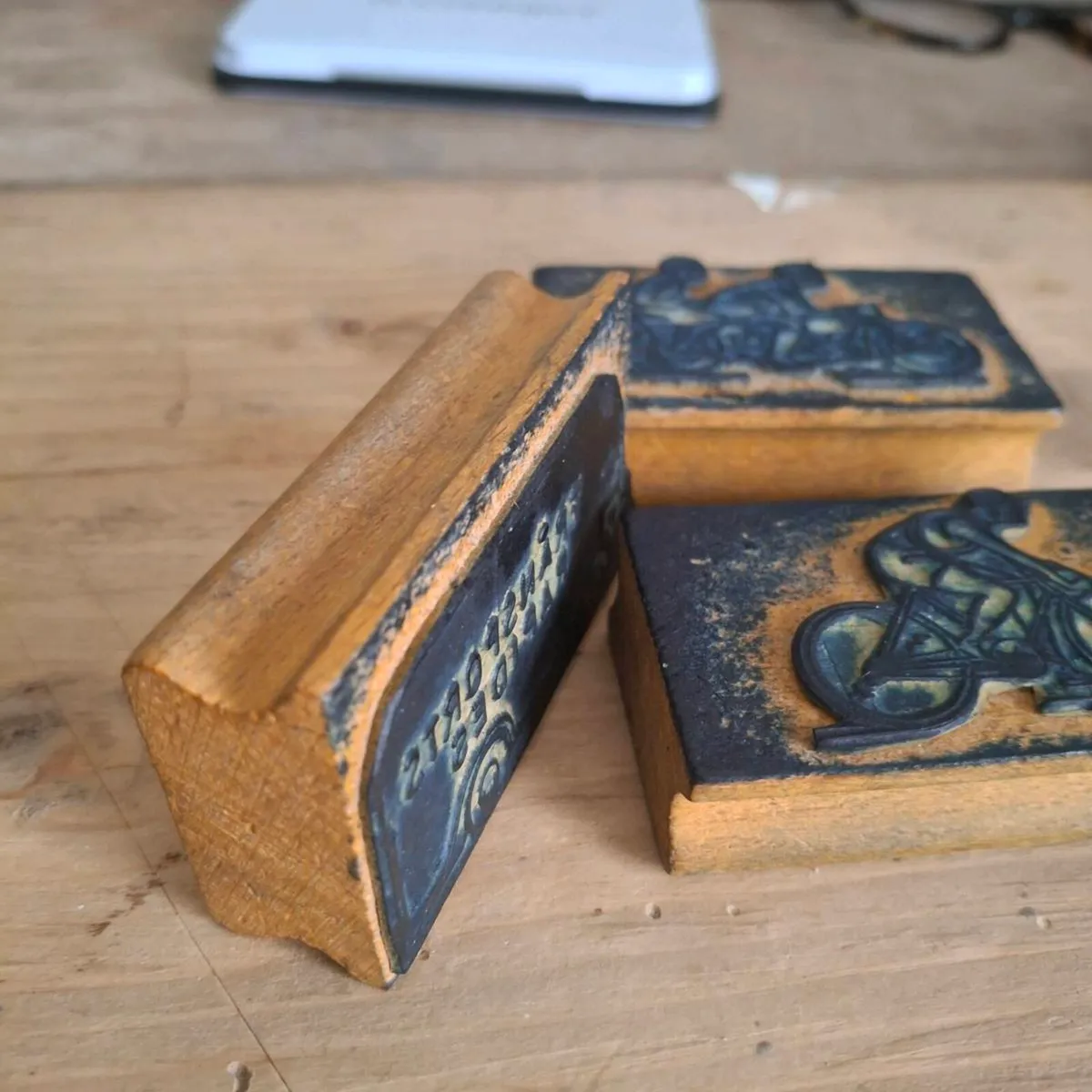 French Transport Ink Stamps - Image 2