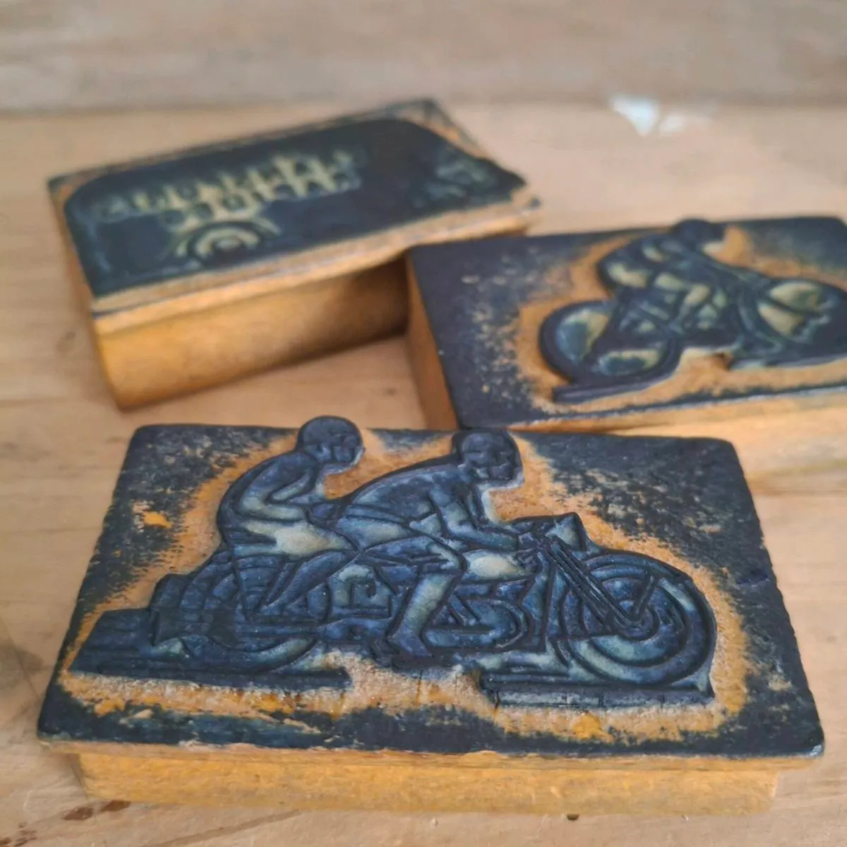 French Transport Ink Stamps - Image 3
