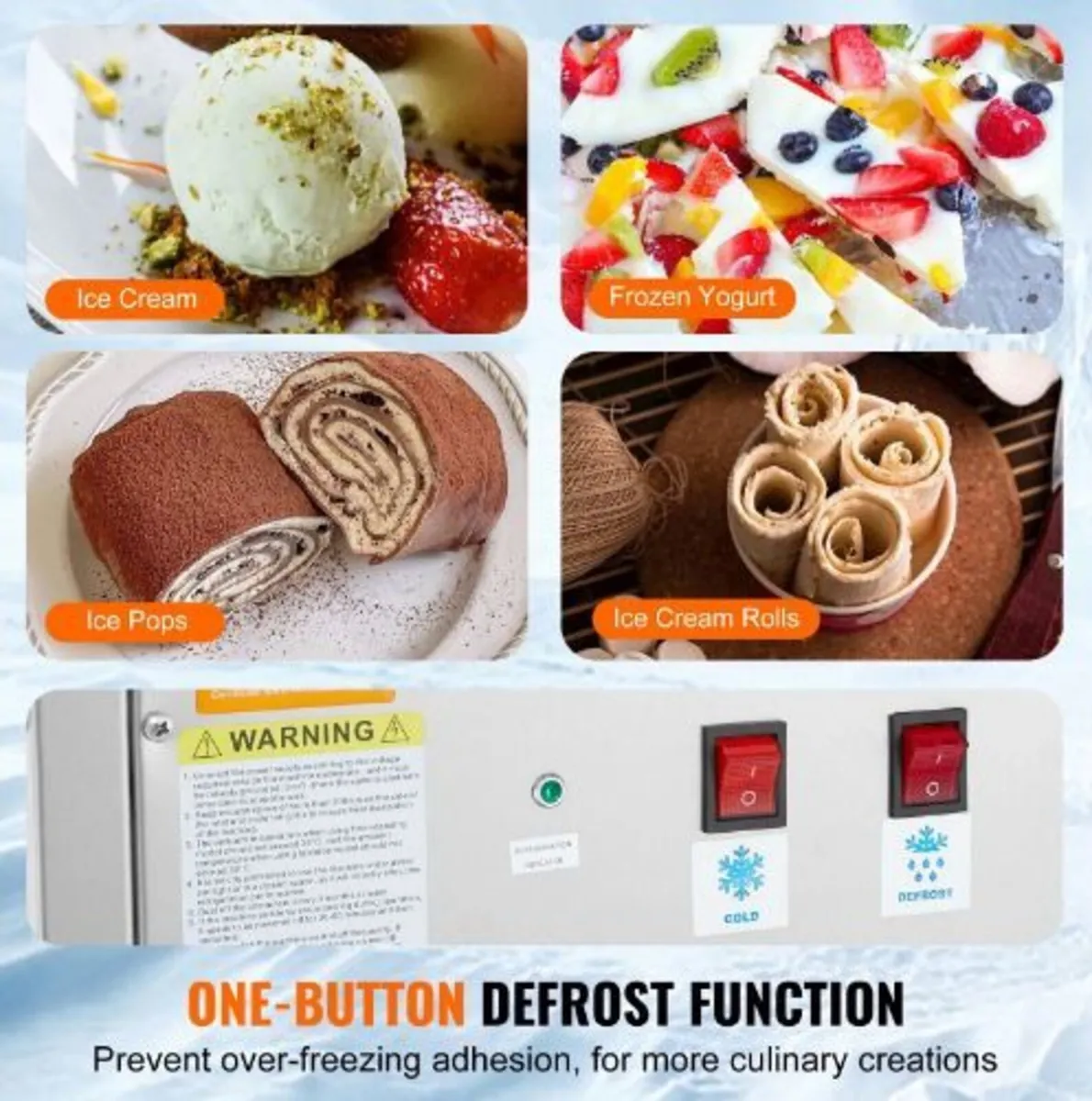 Fried Ice Cream Roll Machine - Image 2