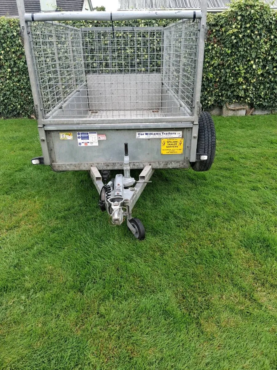 8x4 single axel ifor Williams trailer - Image 3