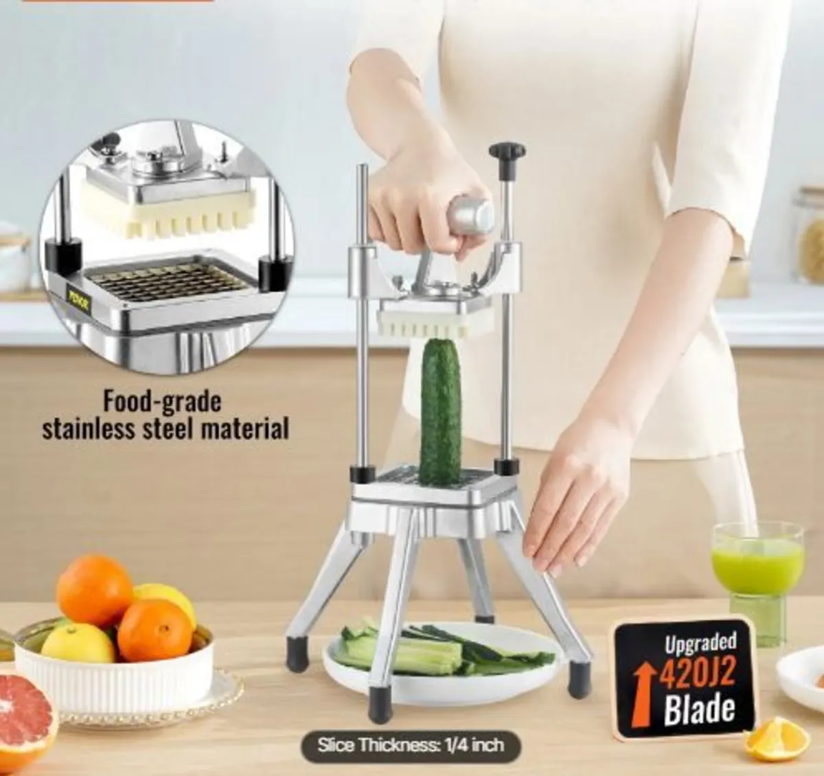 Commercial Vegetable Fruit Chopper - Image 1