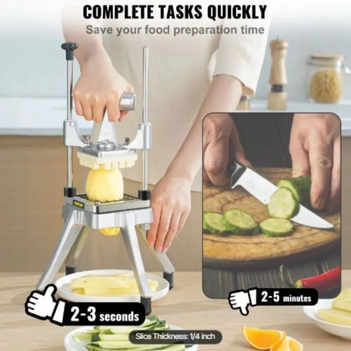 Commercial Vegetable Fruit Chopper - Image 3