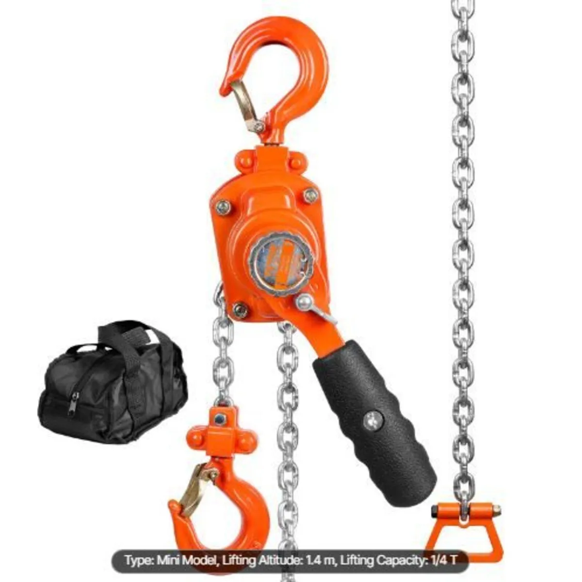 Manual Lever Chain Hoist, 1/4 Ton - Image 4