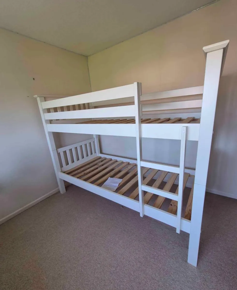 White pine bunkbeds