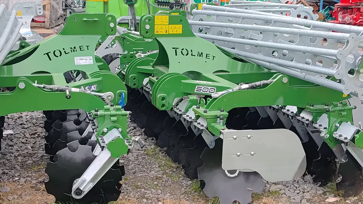 Tolmet disc harrows TAMS APPROVED - Image 4
