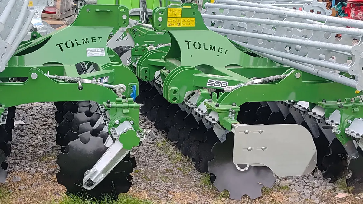 Tolmet disc harrows TAMS APPROVED - Image 2