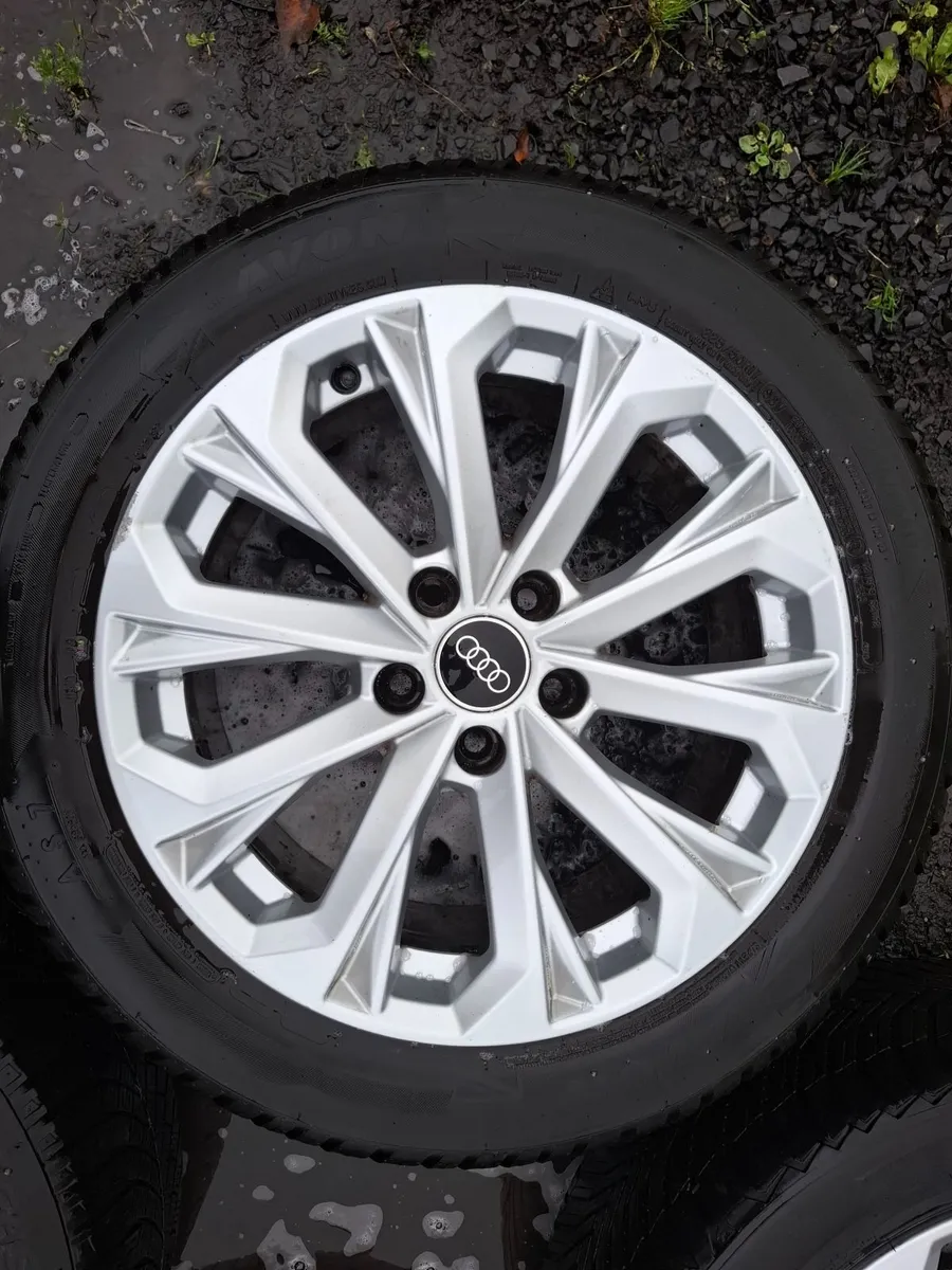 17" Genuine Audi Alloys with tyres - Image 4
