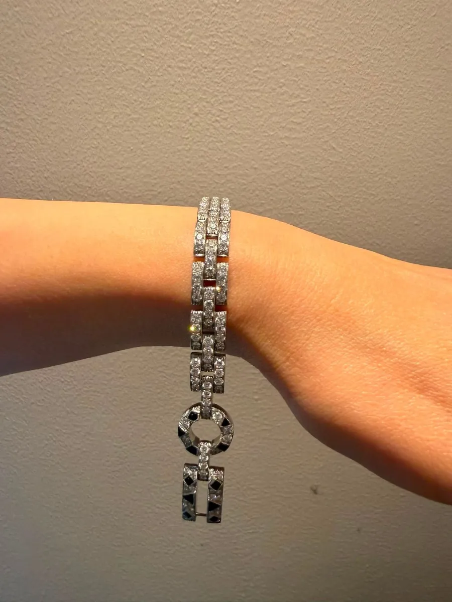 18K Gold & Diamond Bracelet & Pendant - Image 4